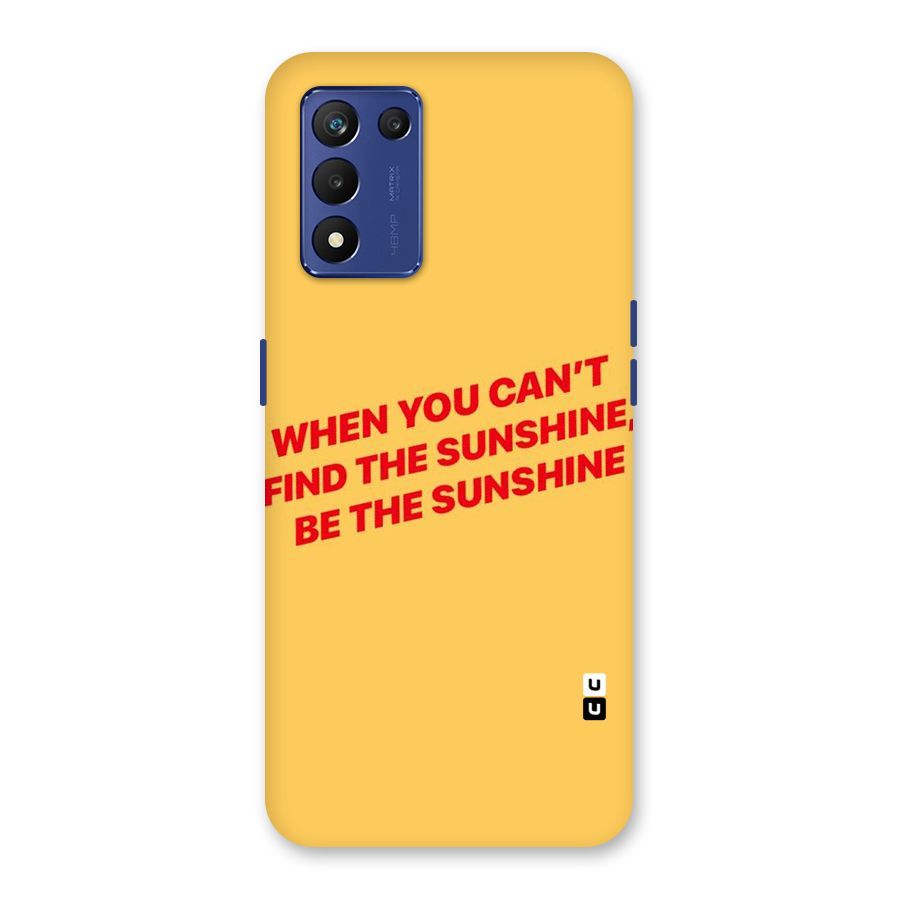 Be The Sunshine Back Case for Realme 9 5G Speed