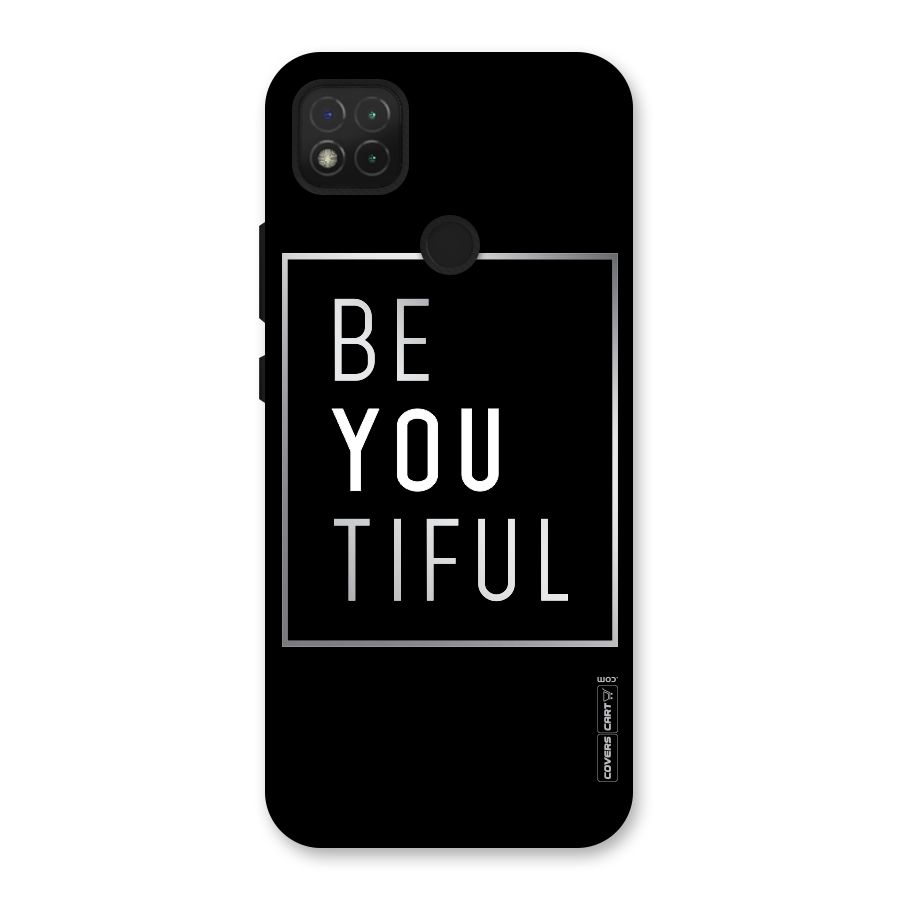 Be You Beautiful Back Case for Redmi 9 Activ