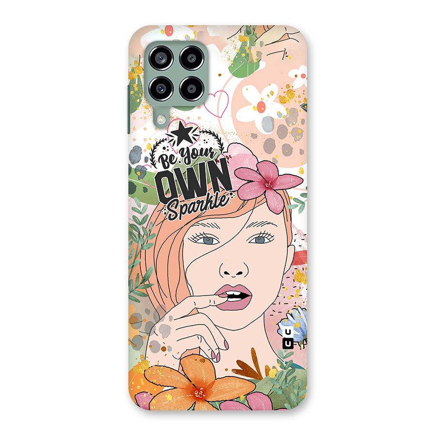 Be Your Own Sparkle Back Case for Galaxy M33