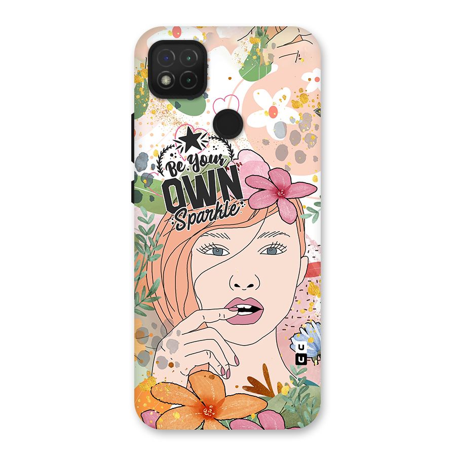 Be Your Own Sparkle Back Case for Redmi 9 Activ