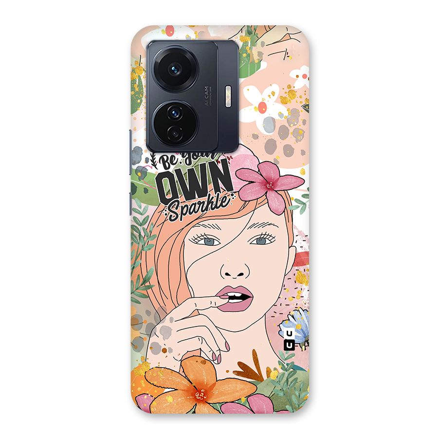 Be Your Own Sparkle Back Case for Vivo T1 Pro
