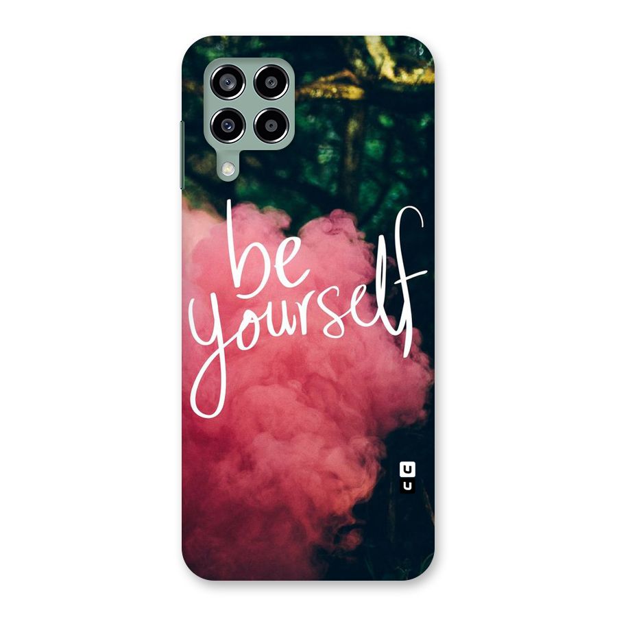 Be Yourself Greens Back Case for Galaxy M33