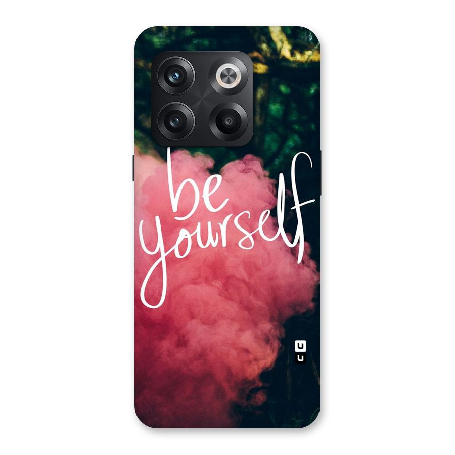 Be Yourself Greens Back Case for OnePlus 10T