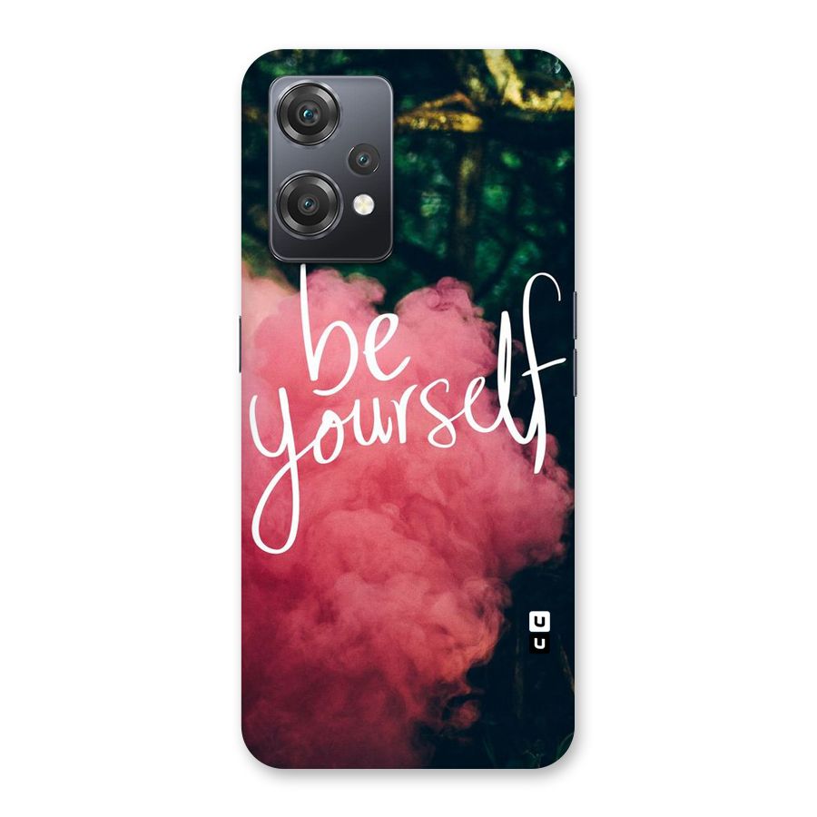 Be Yourself Greens Back Case for OnePlus Nord CE 2 Lite 5G