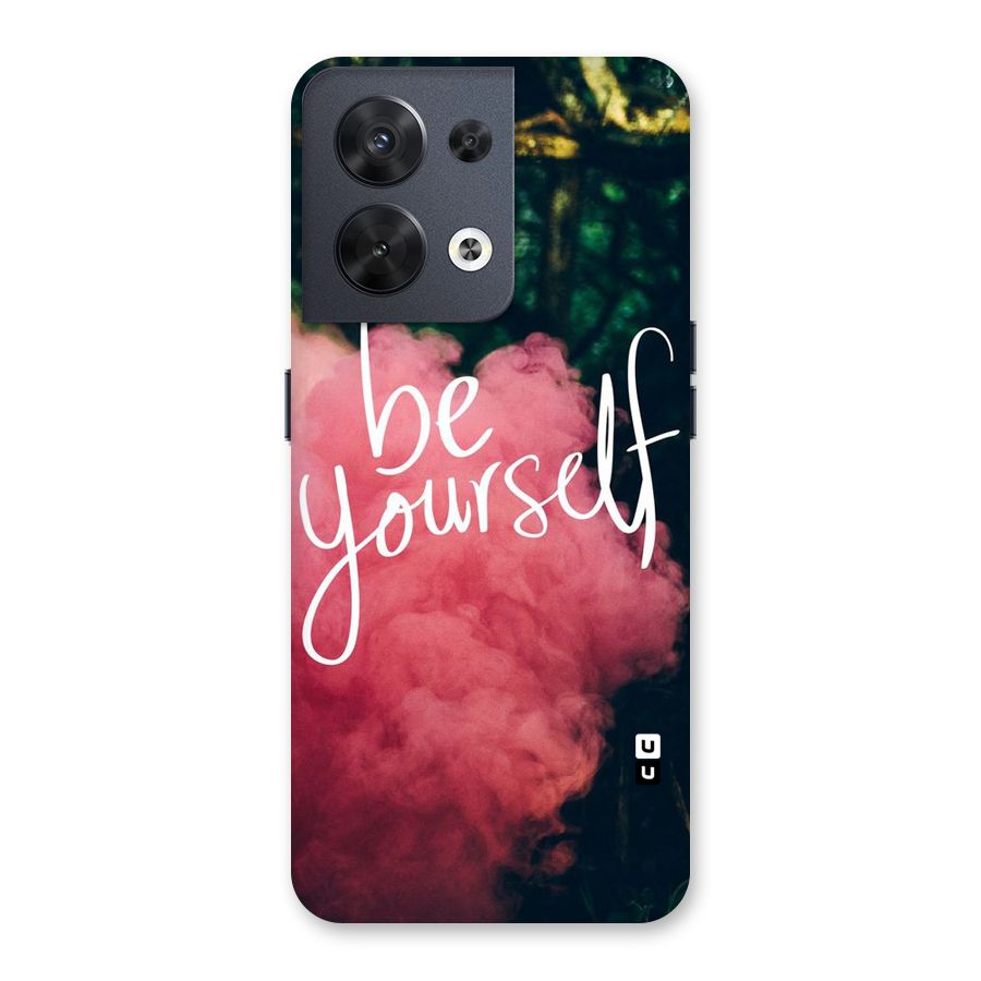 Be Yourself Greens Back Case for Oppo Reno8 5G