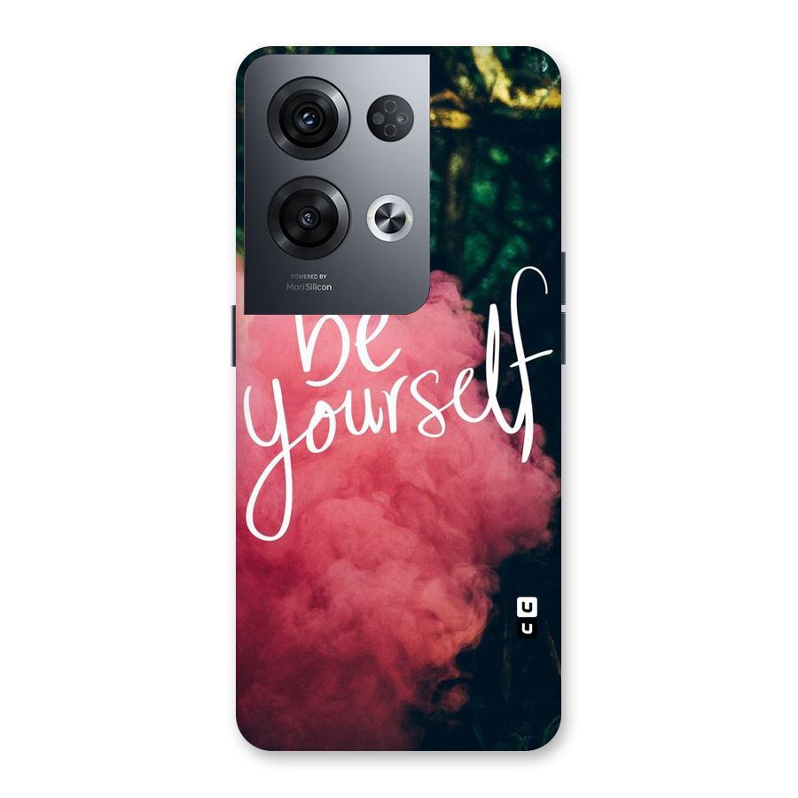 Be Yourself Greens Back Case for Oppo Reno8 Pro 5G