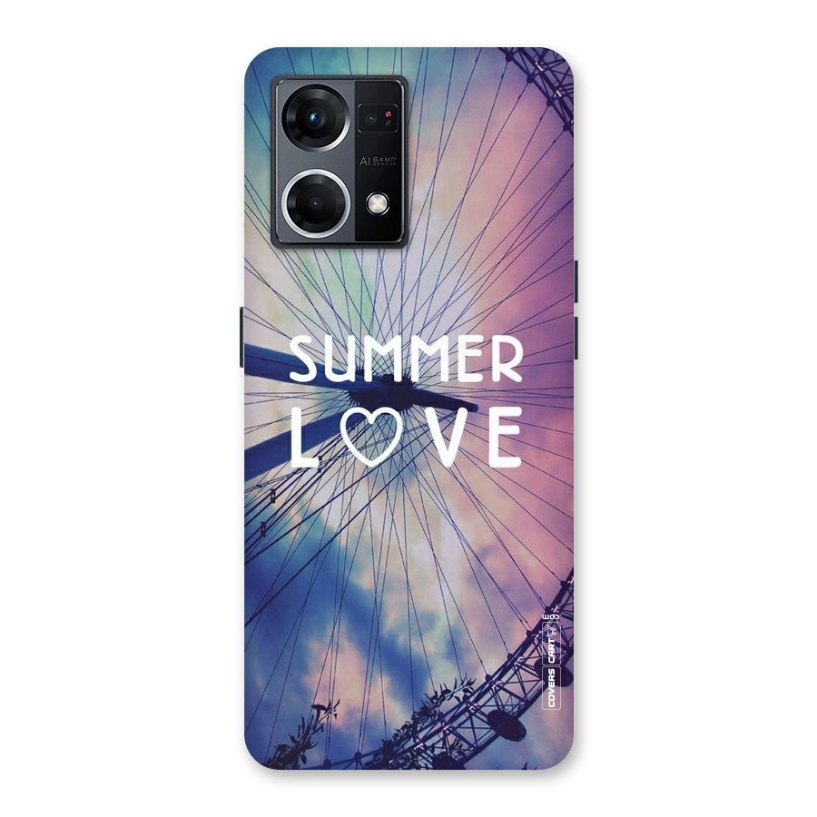 Beach Dreams Glass Back Case for Oppo F21 Pro 5G
