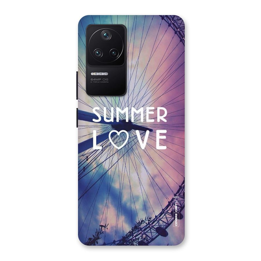 Beach Dreams Back Case for Poco F4 5G