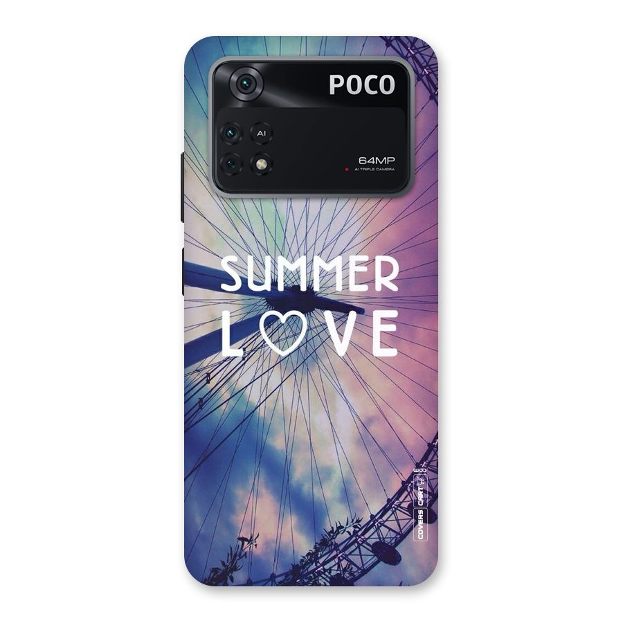 Beach Dreams Back Case for Poco M4 Pro 4G