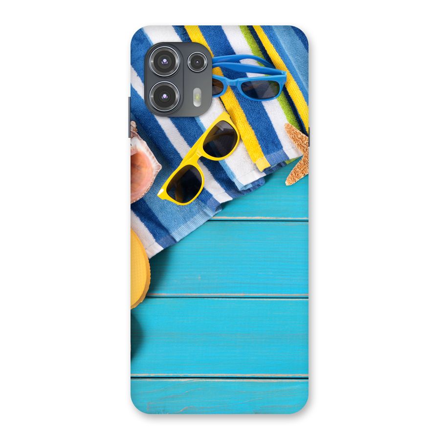 Beach Ready Back Case for Motorola Edge 20 Fusion