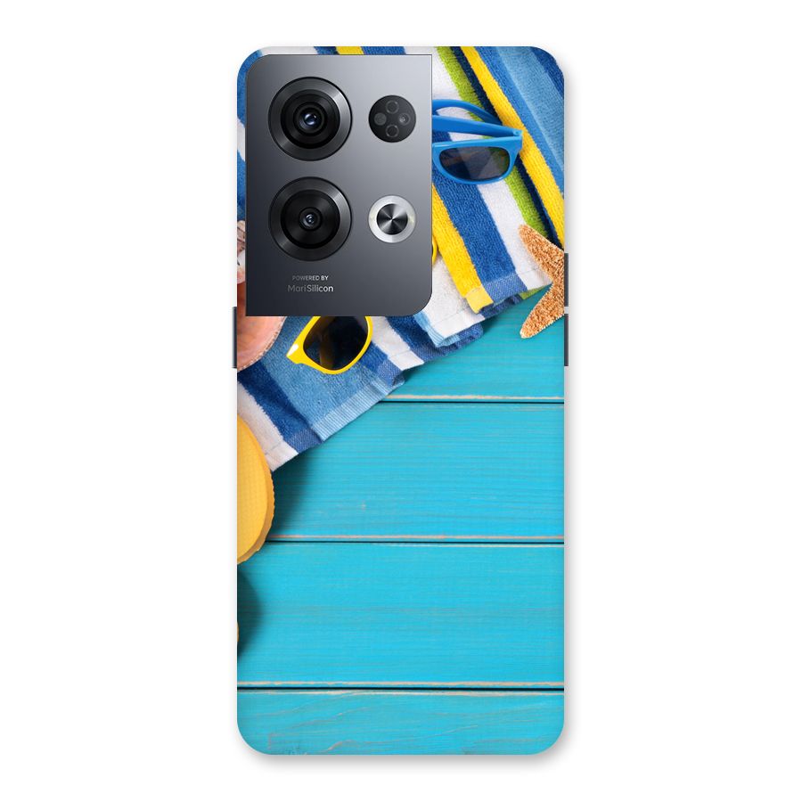 Beach Ready Back Case for Oppo Reno8 Pro 5G