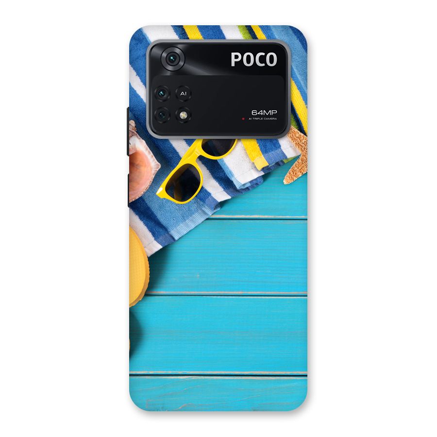 Beach Ready Back Case for Poco M4 Pro 4G