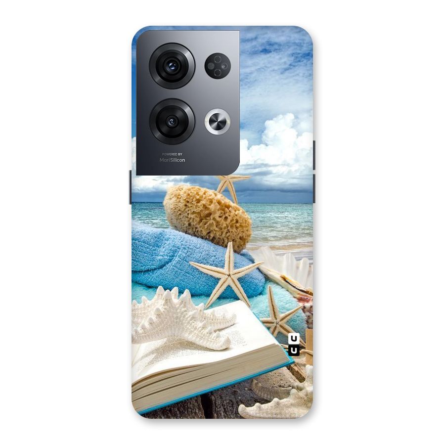 Beach Sky Back Case for Oppo Reno8 Pro 5G