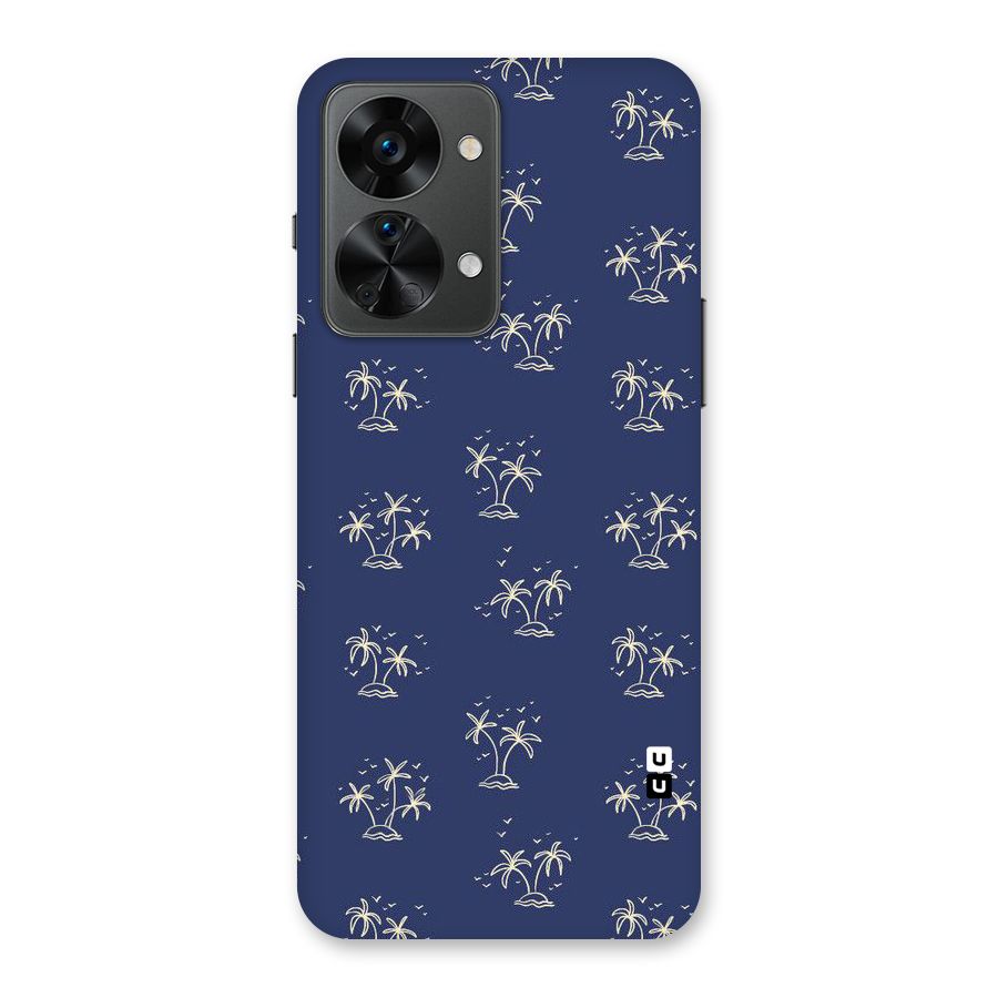 Beach Trees Back Case for OnePlus Nord 2T