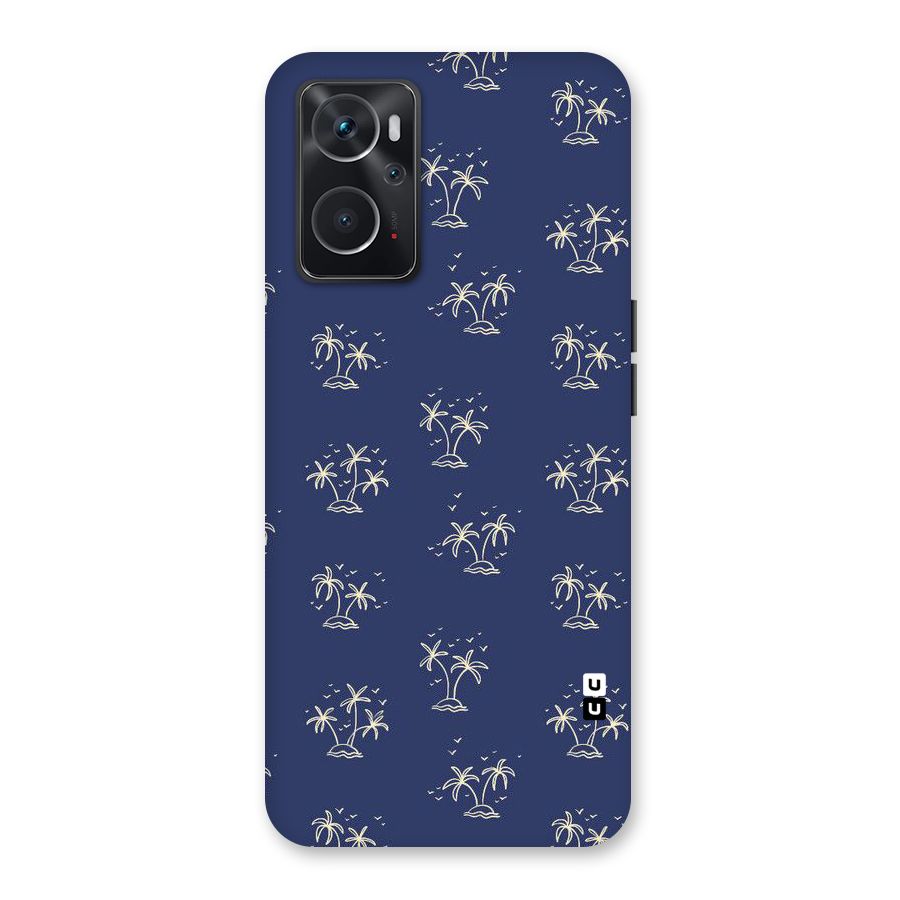 Beach Trees Back Case for Oppo K10 4G