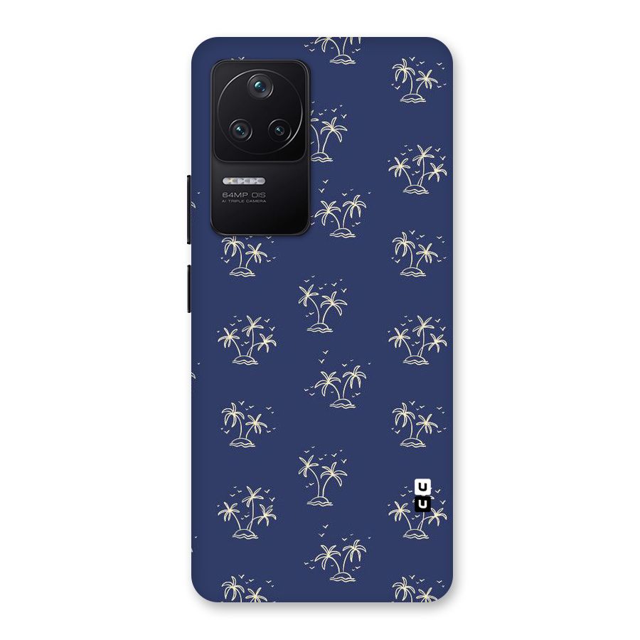Beach Trees Back Case for Poco F4 5G