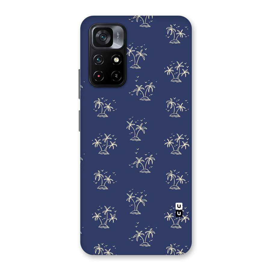 Beach Trees Back Case for Poco M4 Pro 5G