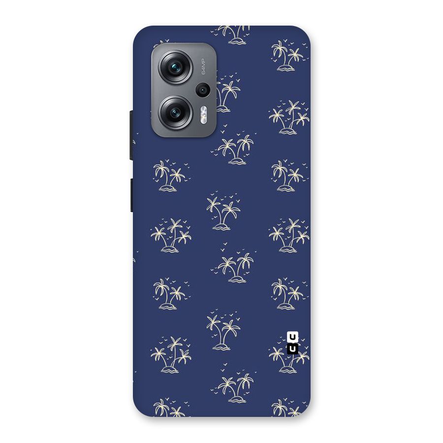 Beach Trees Back Case for Redmi K50i