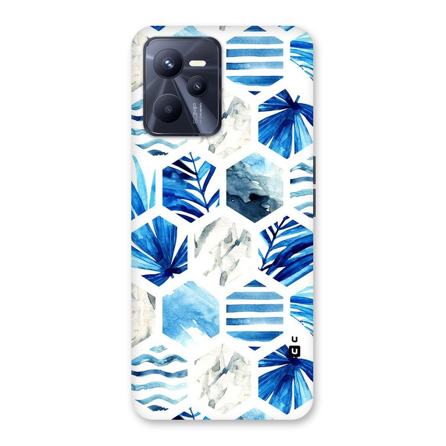 Beach Vibes Pentagon Design Back Case for Realme C35