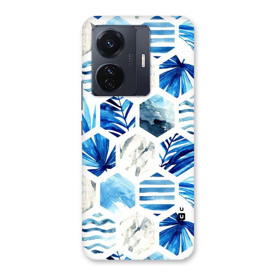 Beach Vibes Pentagon Design Back Case for Vivo T1 Pro