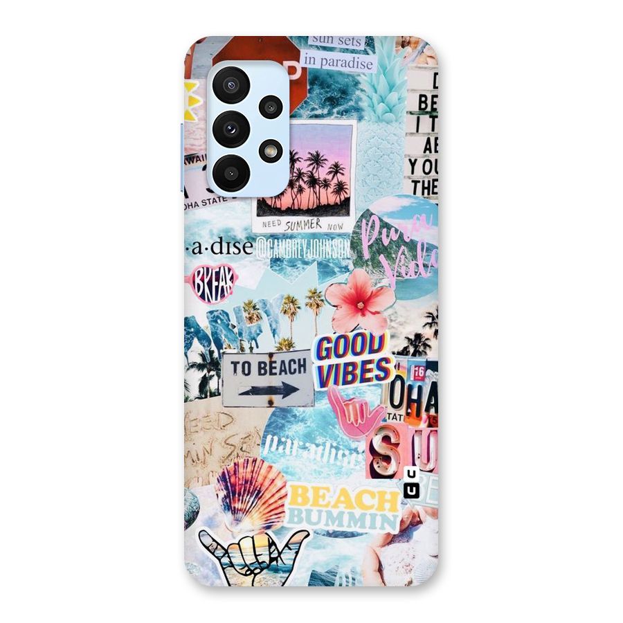 Beaching Life Back Case for Galaxy A23