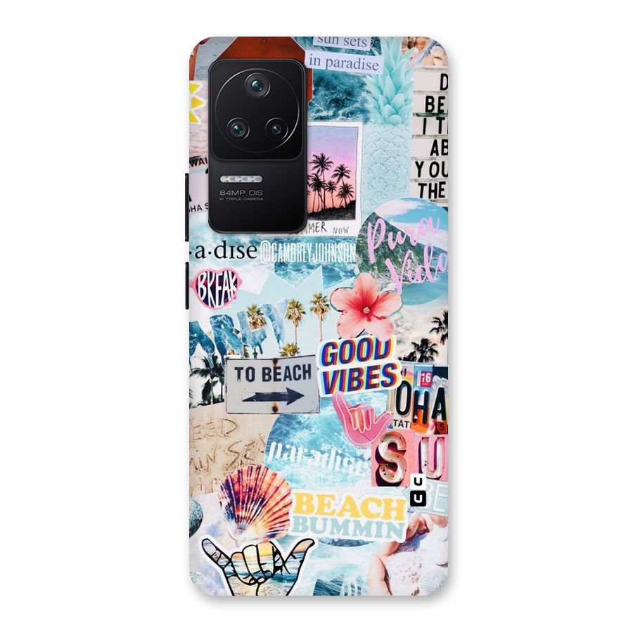 Beaching Life Back Case for Poco F4 5G