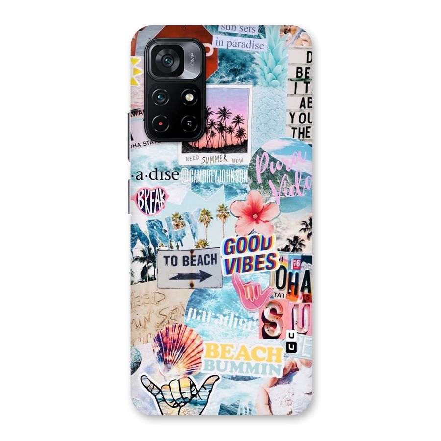 Beaching Life Back Case for Poco M4 Pro 5G