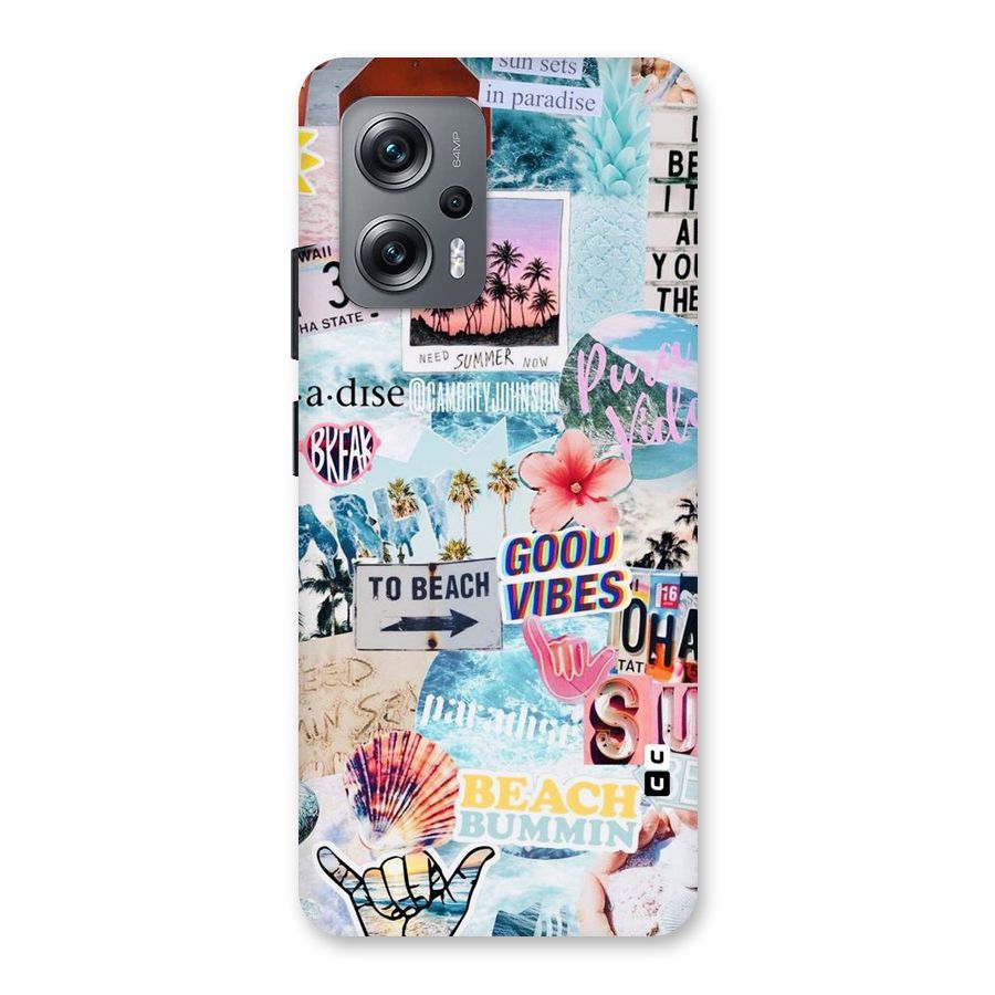 Beaching Life Back Case for Redmi K50i