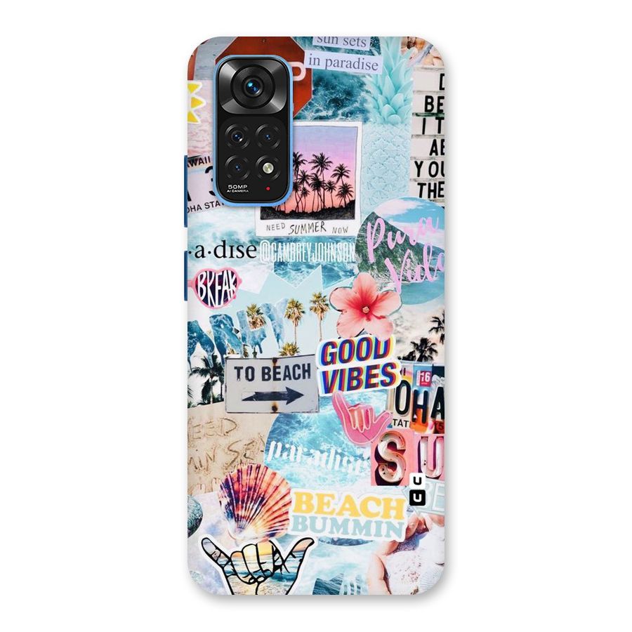 Beaching Life Back Case for Redmi Note 11S