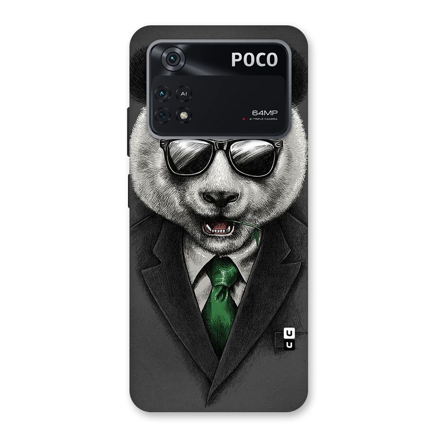 Bear Face Back Case for Poco M4 Pro 4G