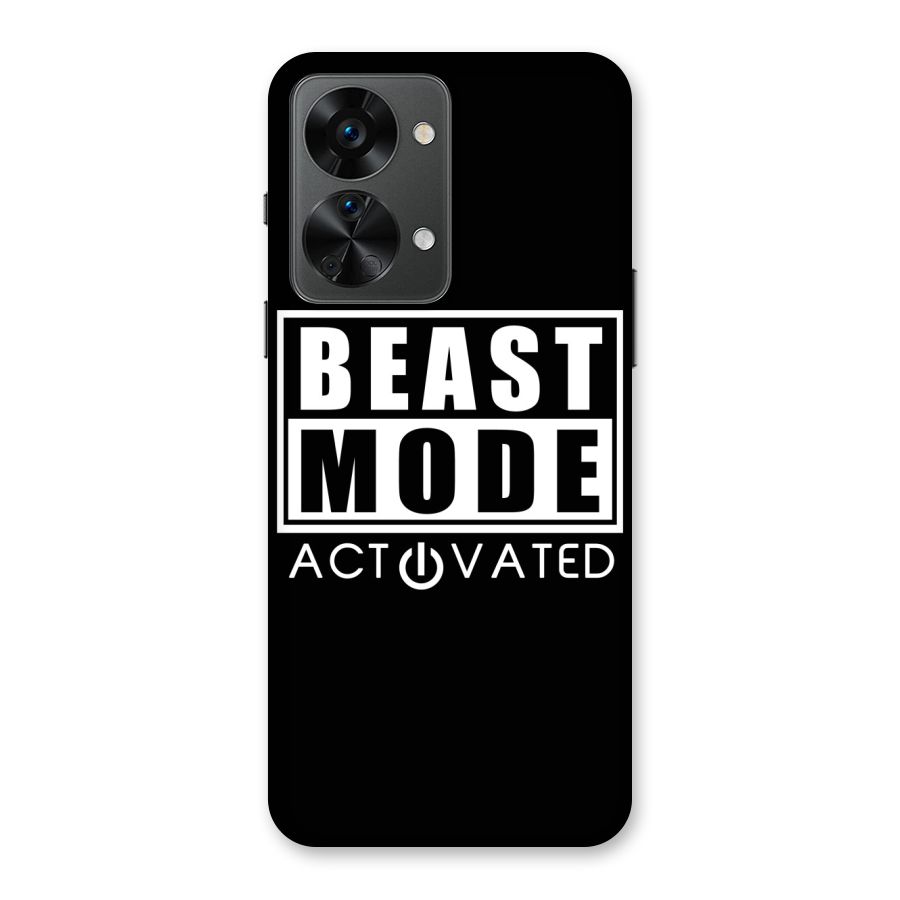 Beast Mode Activated Back Case for OnePlus Nord 2T