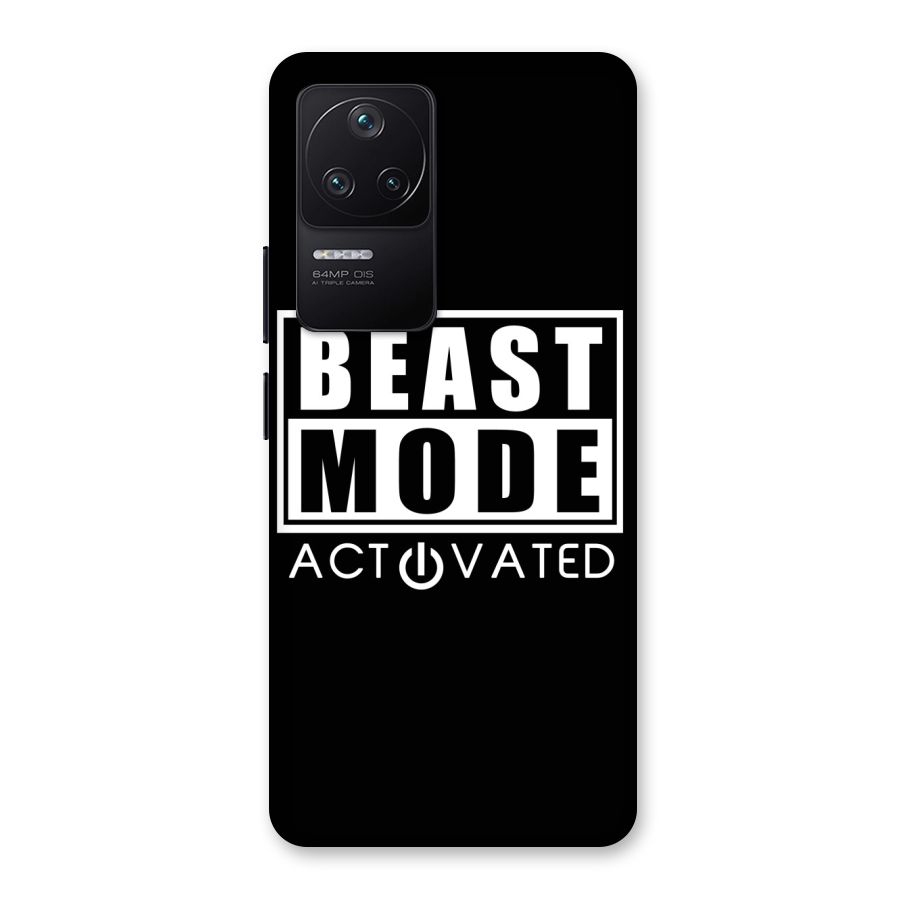 Beast Mode Activated Back Case for Poco F4 5G