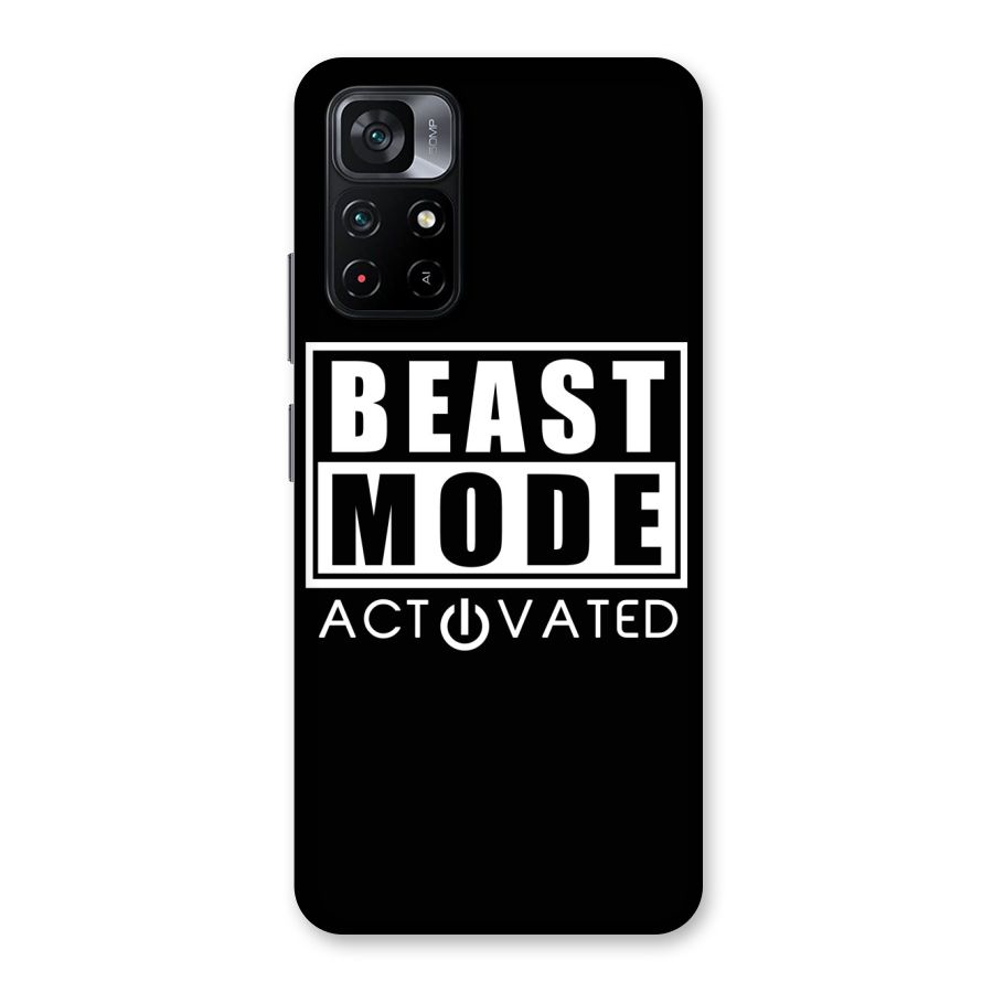 Beast Mode Activated Back Case for Poco M4 Pro 5G