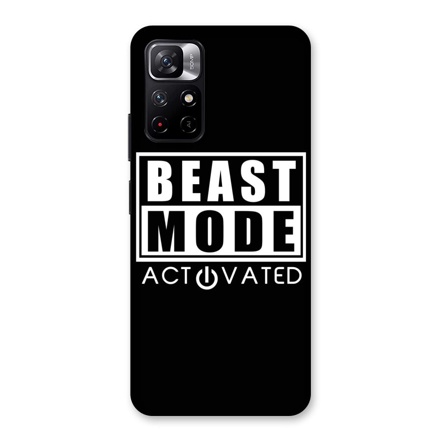 Beast Mode Activated Back Case for Redmi Note 11T 5G