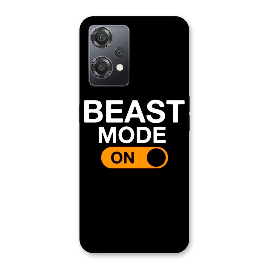 Beast Mode Switched On Back Case for OnePlus Nord CE 2 Lite 5G