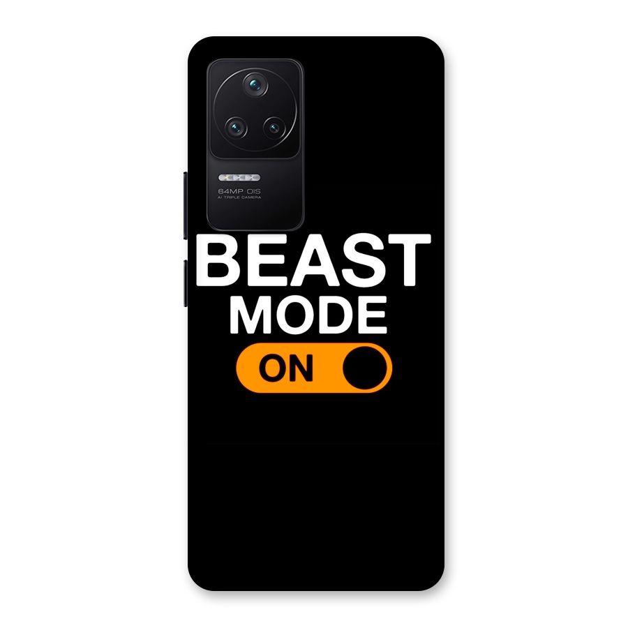 Beast Mode Switched On Back Case for Poco F4 5G