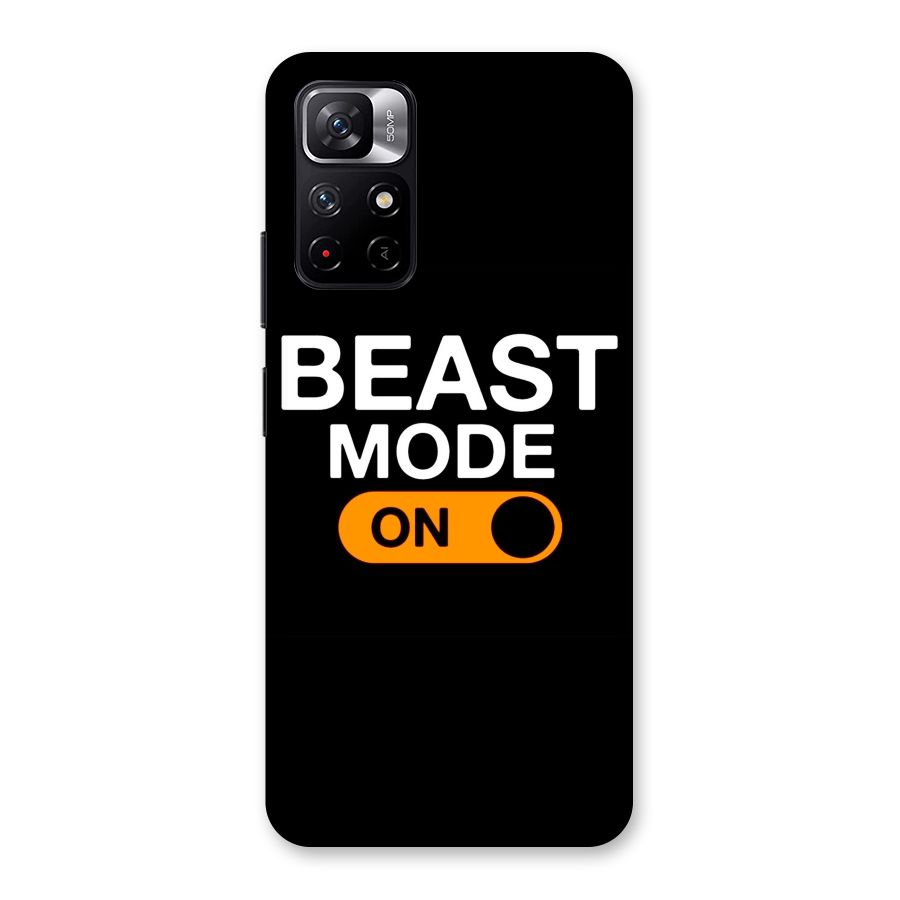 Beast Mode Switched On Back Case for Redmi Note 11T 5G