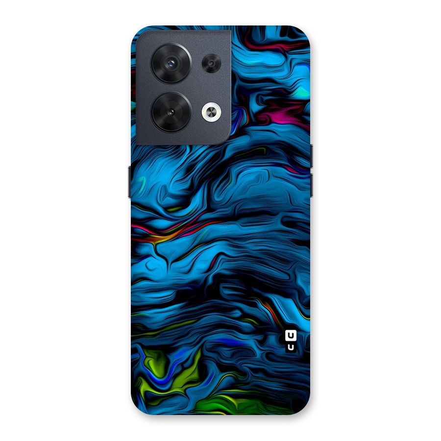 Beautiful Abstract Design Art Back Case for Oppo Reno8 5G