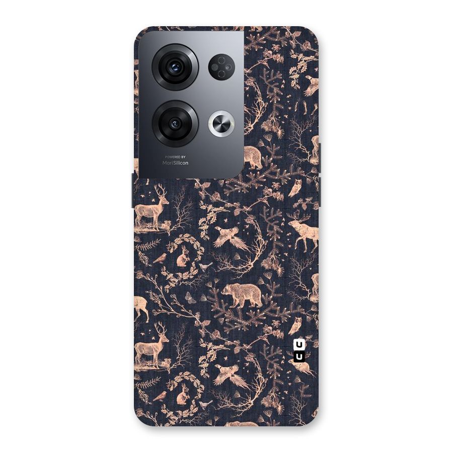 Beautiful Animal Design Back Case for Oppo Reno8 Pro 5G