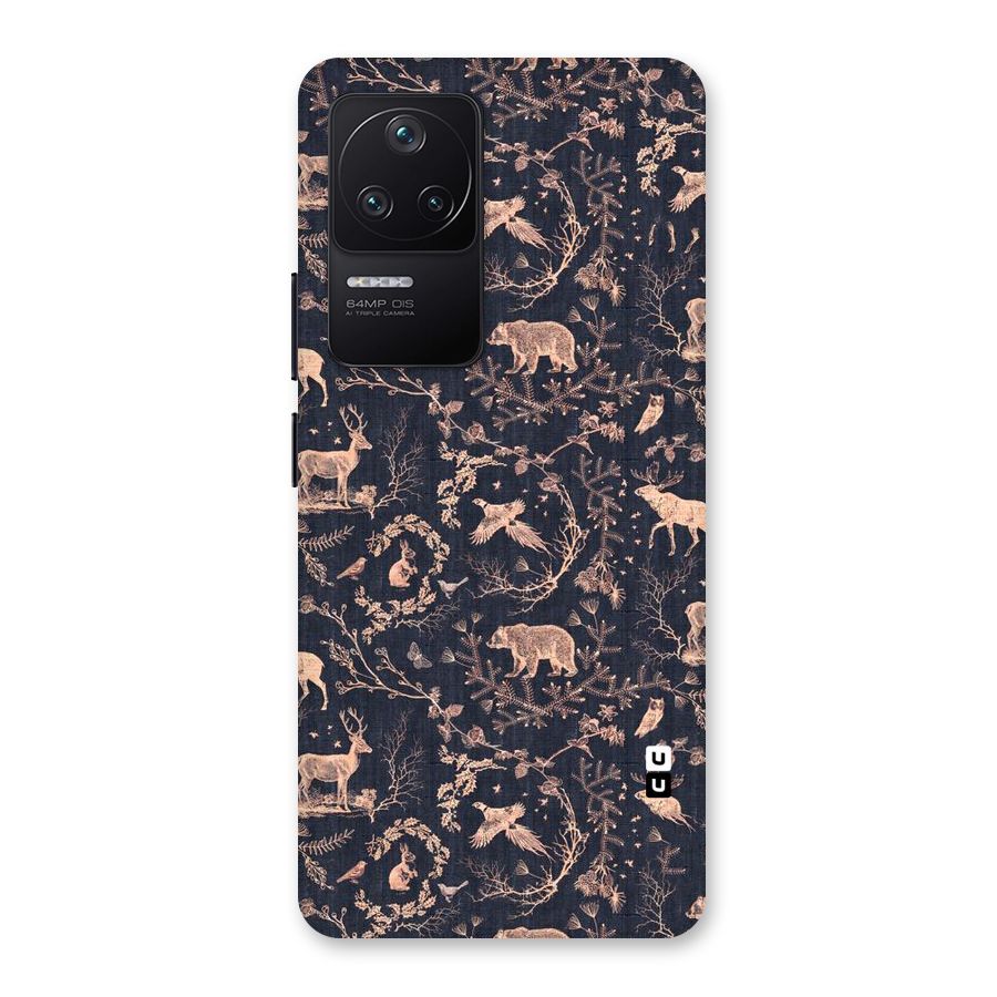 Beautiful Animal Design Back Case for Poco F4 5G