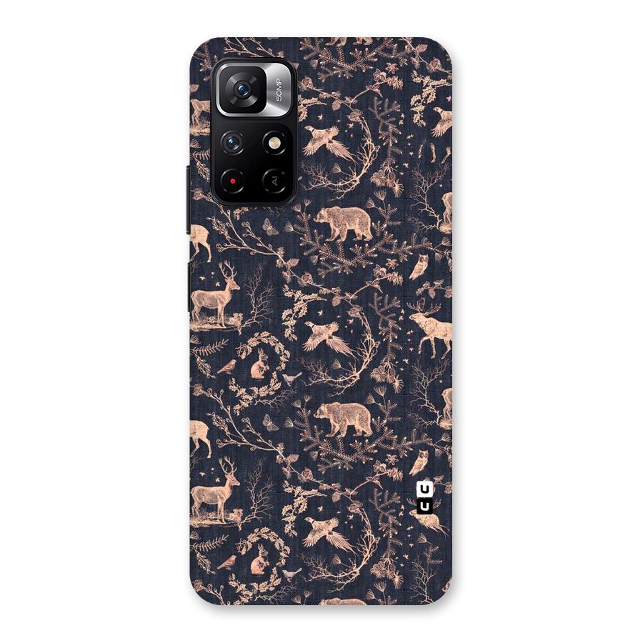 Beautiful Animal Design Back Case for Redmi Note 11T 5G