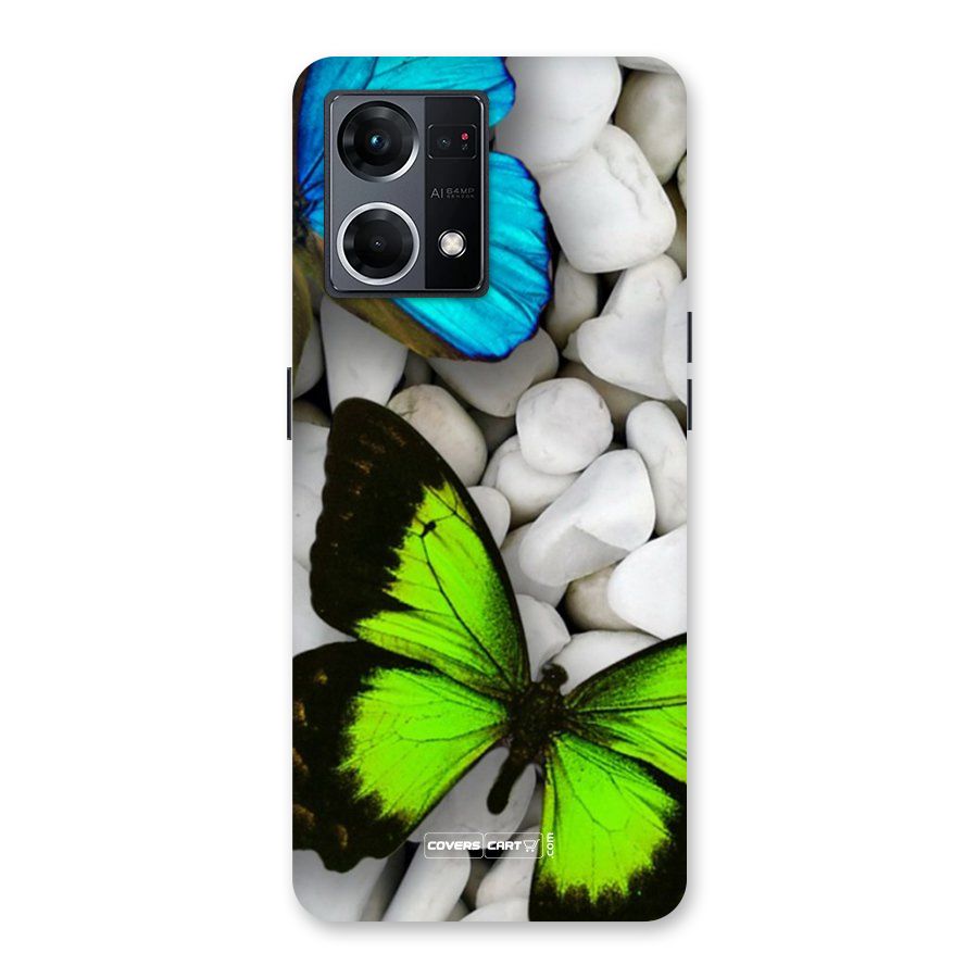 Beautiful Butterflies Glass Back Case for Oppo F21 Pro 5G