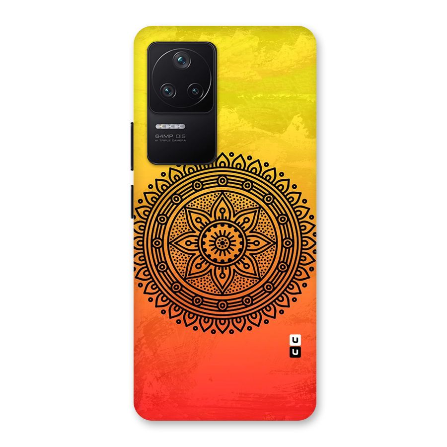 Beautiful Circle Art Back Case for Poco F4 5G