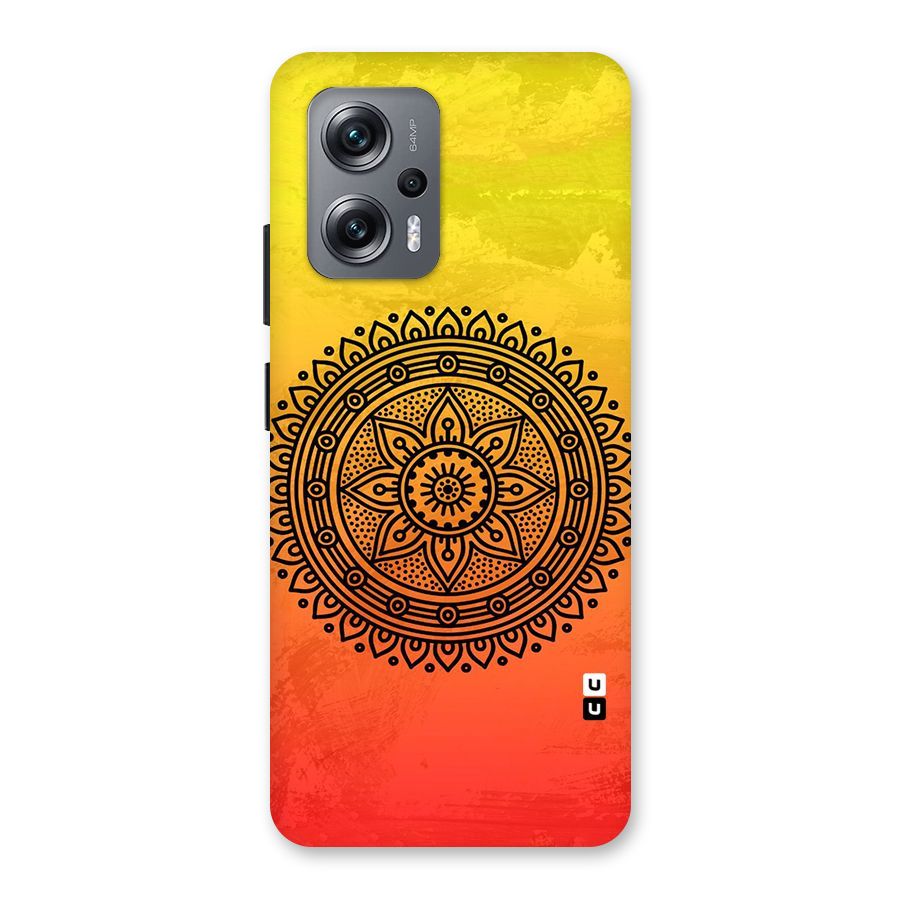 Beautiful Circle Art Back Case for Redmi K50i