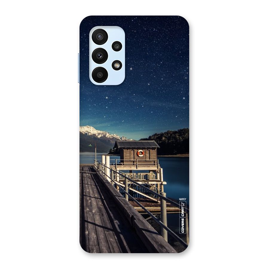 Beautiful Dock Hut Back Case for Galaxy A23