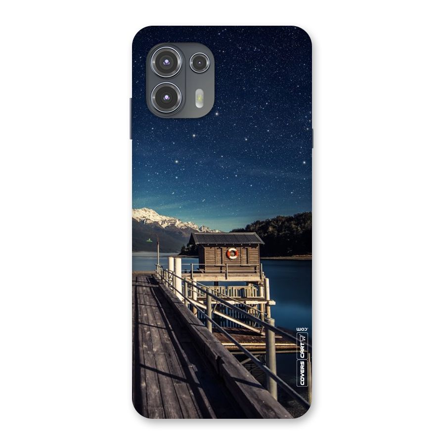 Beautiful Dock Hut Back Case for Motorola Edge 20 Fusion