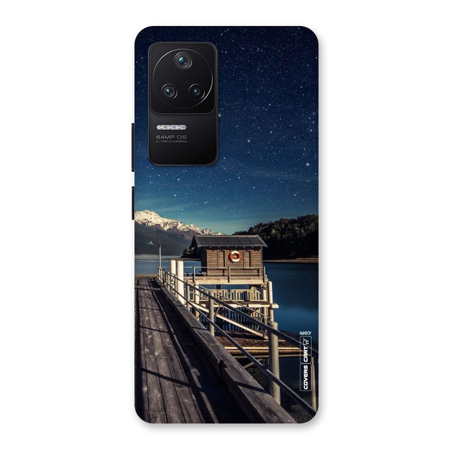 Beautiful Dock Hut Back Case for Poco F4 5G