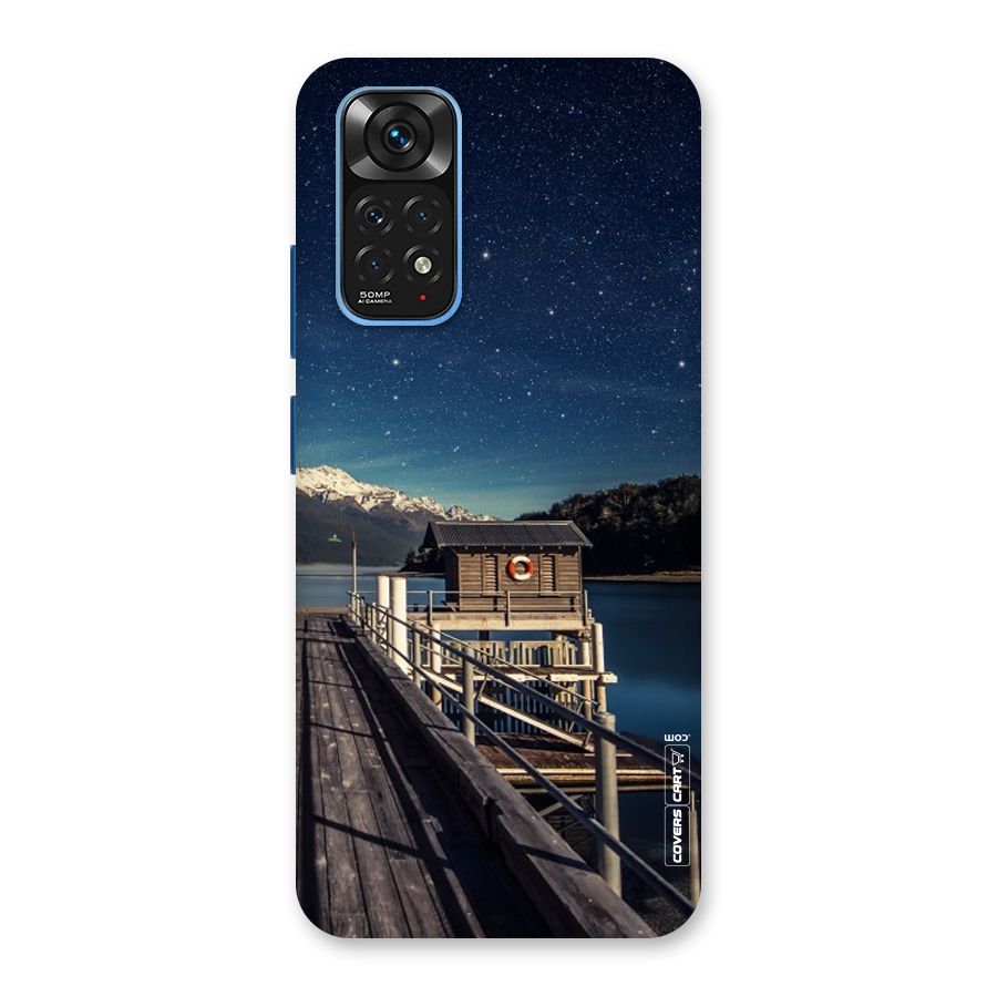 Beautiful Dock Hut Back Case for Redmi Note 11S