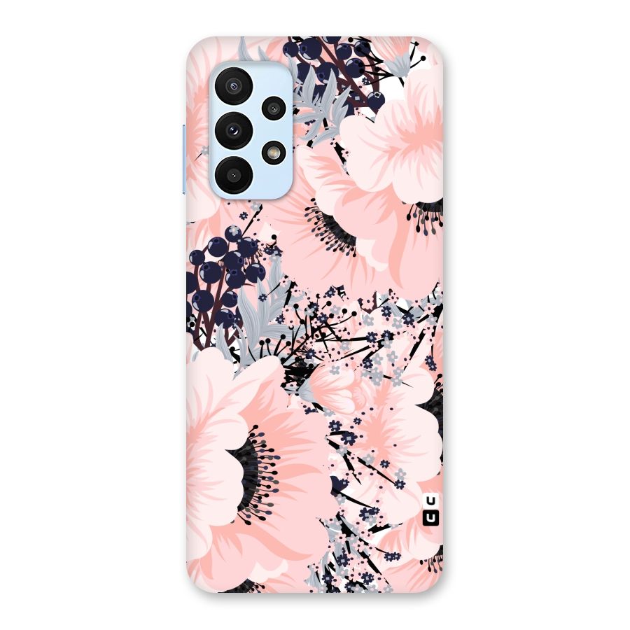 Beautiful Flowers Back Case for Galaxy A23