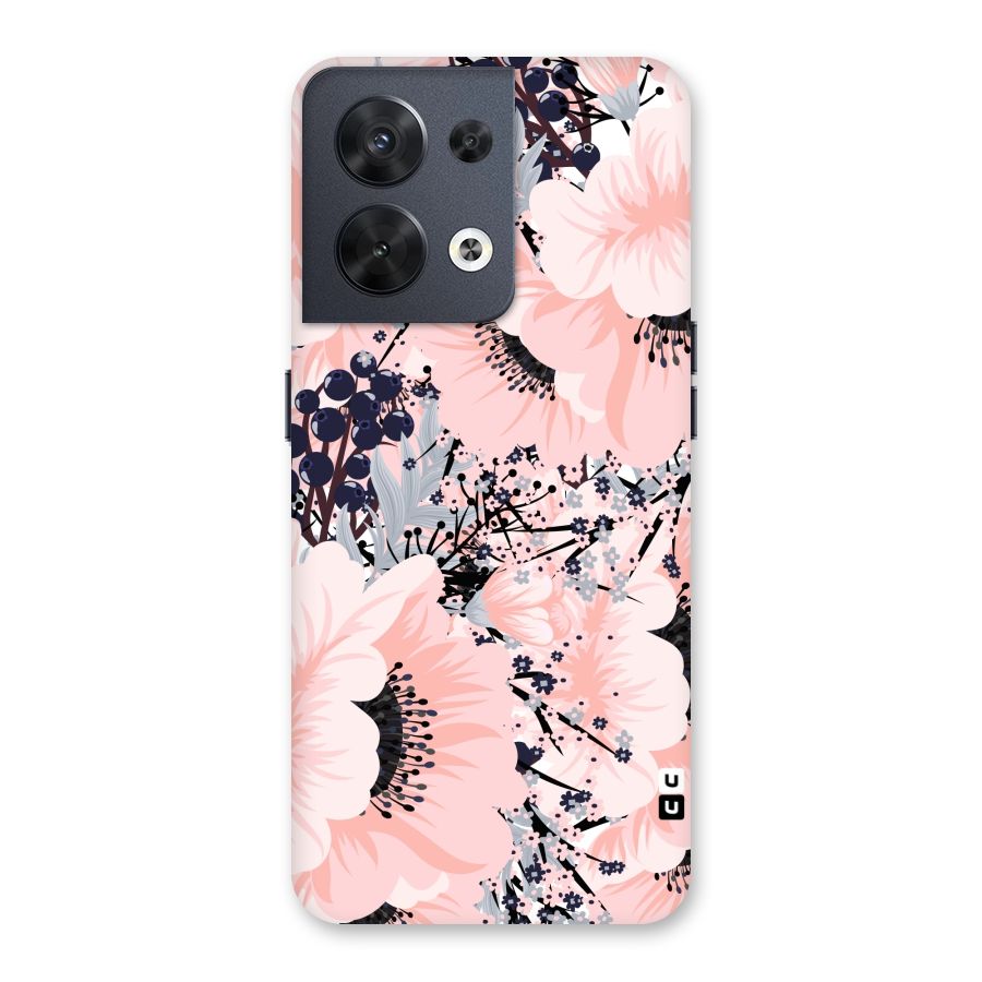 Beautiful Flowers Back Case for Oppo Reno8 5G